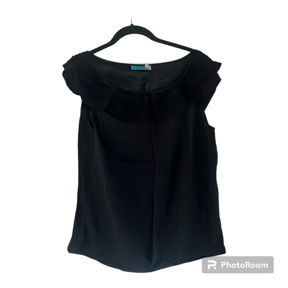 Alice and Olivia silk scoop neck top - Picture 1 of 7